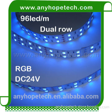 China factory directly sell colourful 96ledm rgb digital led strip light